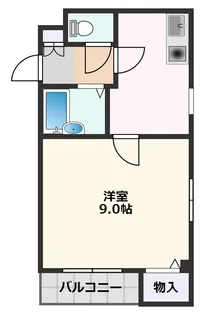 モリトモハイツ【203号室】の間取り