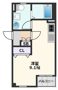 La maisonde Rita【101号室】の間取り