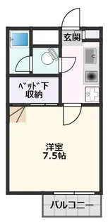 スプリング・マンション【3階】の間取り