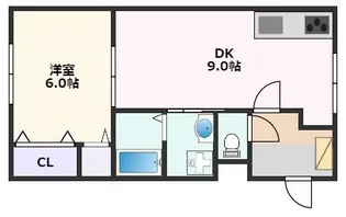 寿マンション【1階】の間取り