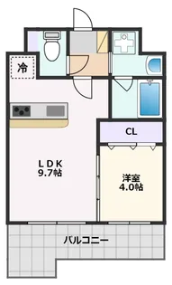 ユリ乃ヒルズ【2階】の間取り