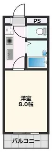 グランデカーサ【4階】の間取り