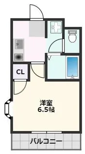 ヴェル・ベスコ【5階】の間取り