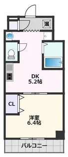 第6関根マンション【3階】の間取り