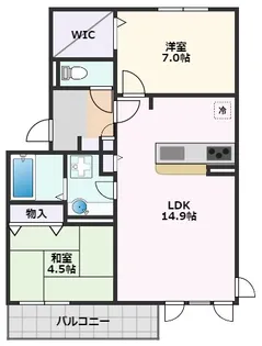 La Luce千里【1階】の間取り