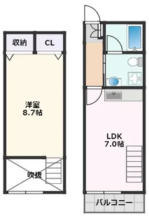 パラドールポポ【3階】の間取り