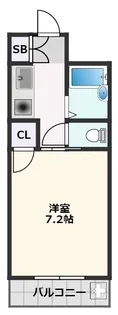ベルサンライズ【1階】の間取り