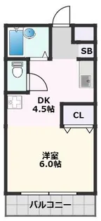 マインハイム【1階】の間取り