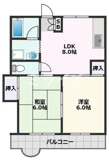 MiPiace吹田Ⅰ【1階】の間取り