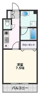 エルカーサ正雀1【2階】の間取り
