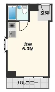 トラッディ吹田Ⅲ【1階】の間取り