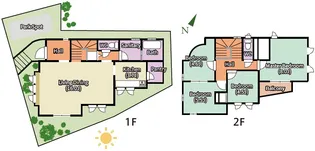 ケーニヒスワルト弐【1-2号室】の間取り