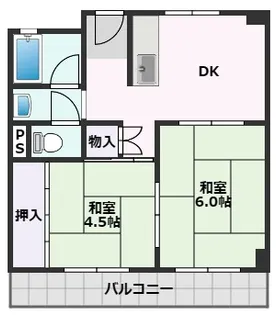 メゾンプランタン【3階】の間取り