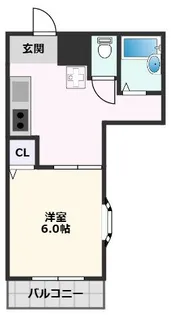 バビーズ千里山【3階】の間取り