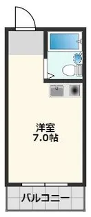 ダチロン高城【3階】の間取り