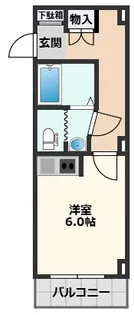 メゾンエフ原町【2階】の間取り