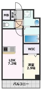 ファーストフィオーレ吹田ウインズテラス【3階】の間取り