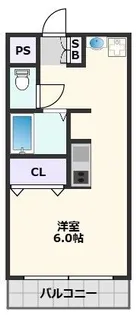 COCORO吹田【1階】の間取り