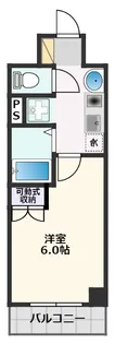 悠友館【6階】の間取り