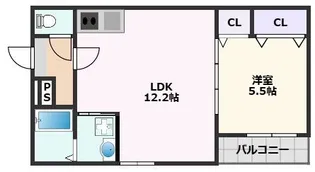 (仮称)フジパレス大桐2丁目【2階】の間取り