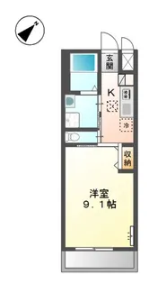 グランコート【1階】の間取り