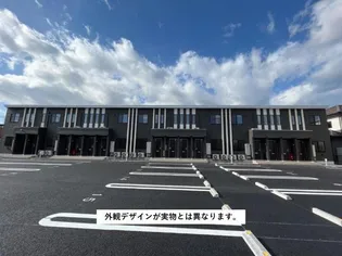 笹谷字石田新築アパート【2階】の外観