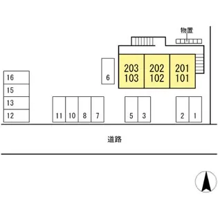 エステート笹谷A【2階】の外観