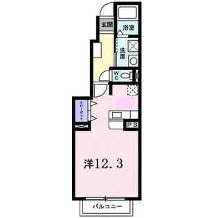 プロムナードN・Ⅱ【1階】の間取り
