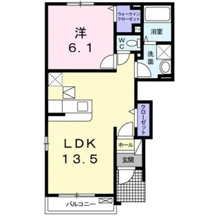 レジデンス菅原【1階】の間取り