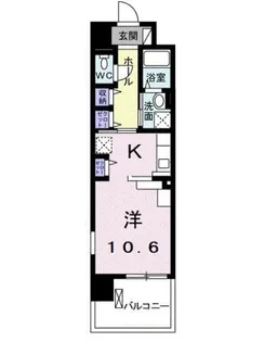 パールヒルズ五月町【10階】の間取り