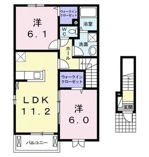 メゾン・ナンジョー【2階】の間取り