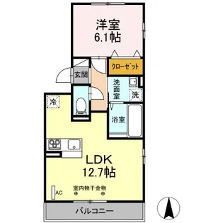 K’s Noble【3階】の間取り