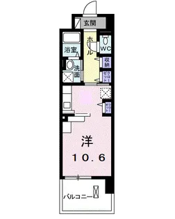 パールヒルズ五月町【1階】の間取り