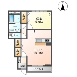 グレーシアⅠ【1階】の間取り