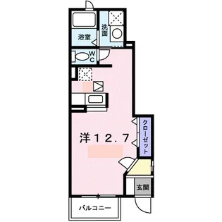 グランツ【1階】の間取り
