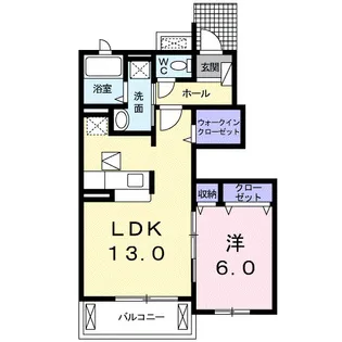 インクルードピュア・Ⅱ【1階】の間取り