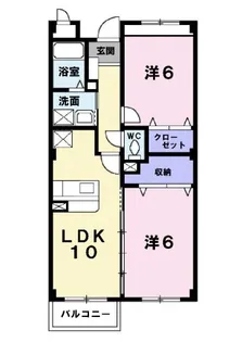 グレイスタキオン【3階】の間取り