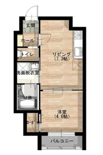 Marvin(マービン)【302号室】の間取り