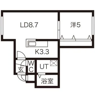 CUBE 16【4階】の間取り