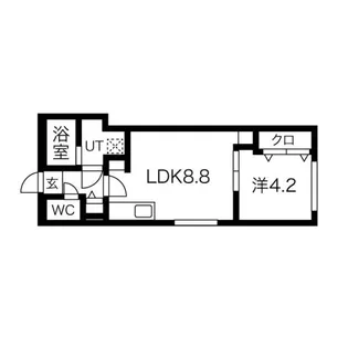 ASTER TOYOHIRA(アステールトヨヒラ)【2階】の間取り