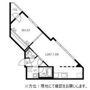 プレジオS11【205号室】の間取り