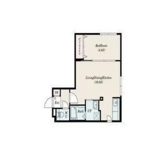 カーサ ヴィヴィアナ【1階】の間取り