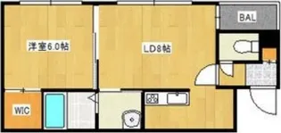 A BOND月寒東 B棟【4階】の間取り