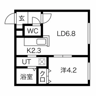 エル・フォレスト【3階】の間取り