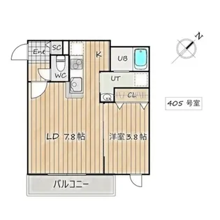 インデックス中の島【4階】の間取り
