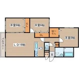 Prestige27【1階】の間取り