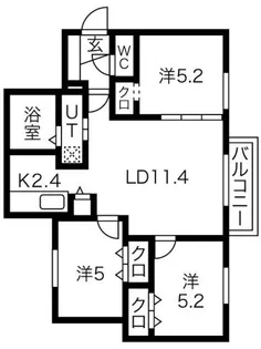 Artemis【1階】の間取り