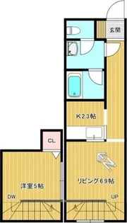 Y’s東札幌【2階】の間取り