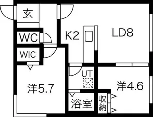Maison de A【4階】の間取り