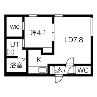HEIMAT TOYOHIRA (ハイマート 豊平)【4階】の間取り